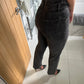 Dark Grey Straight Leg Jeans